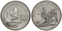 Francja, zestaw: 9 x 100 franków, 1989–1991