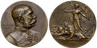 medal pamiątkowy 1914, Aw: Popiersie Franciszka 