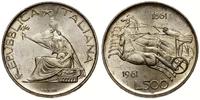 500 lirów 1961 R, Rzym, 100 rocznica zjednoczeni
