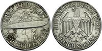 3 marki 1930/A, Berlin, Zeppelin, moneta uderzon