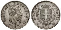 Włochy, 1 lir, 1863 M