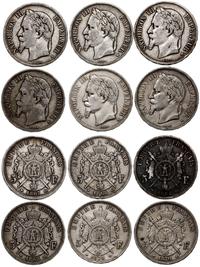 zestaw 25 monet, w skład zestawu wchodzą francus