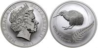 1 dolar 2011, Kiwi, srebro próby '999', 31.30 g,