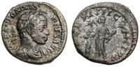 denar 221, Rzym, Aw: Popiersie cesarza w wieńcu 