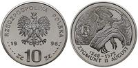 10 złotych 1996, Warszawa, Zygmunt II August (15