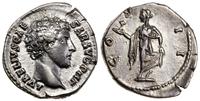 denar 146–147, Rzym, Aw: Popiersie cezara w praw