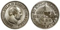 Niemcy, 1 grosz, 1856 A