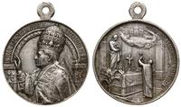Watykan, medalik na pamiątkę 50. rocznicy prowadzenia prierwszej mszy św. przez papieża Piusa XI, 1929