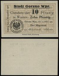 Prusy Zachodnie, 10 fenigów, ważne od 15.03.1917 do 31.12.1918