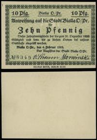 10 fenigów 6.02.1919, numeracja 8349, piękne, Ka