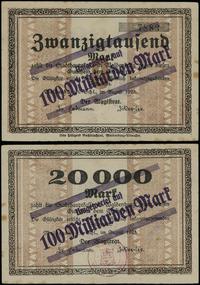 Śląsk, 20 tysięcy marek przestemplowane na 100 miliardów marek, 08.1923