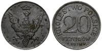 Polska, 20 fenigów, 1918