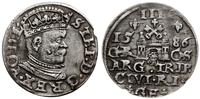 trojak 1586, Ryga, mała głowa króla, ciekawa odm