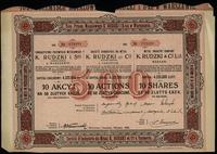 Polska, 10 akcji po 50 złotych = 500 złotych, 1926