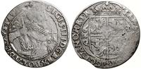 ort 1624, Bydgoszcz, moneta z końcówki blaszki, 