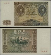 100 złotych 1.08.1941, seria D, numeracja 019011