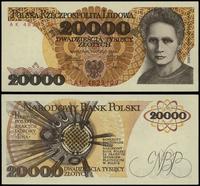 20.000 złotych 1.02.1989, seria AK, numeracja 48
