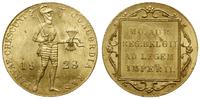 dukat 1928, Utrecht, złoto, 3.51 g, bardzo ładne