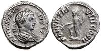 denar 205, Rzym, Aw: Popiersie cesarza w wieńcu 