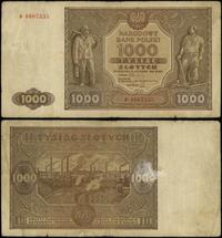 1.000 złotych 15.01.1946, seria P, numeracja 460