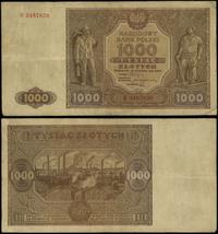 1.000 złotych 15.01.1946, seria R, numeracja 348