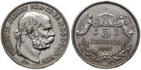 Węgry, 5 koron, 1907