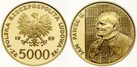 5.000 złotych 1989, Warszawa, Jan Paweł II - pop