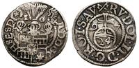 grosz 1597, Pinneberg, podgięty, patyna, Saurma 