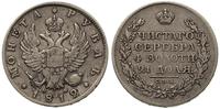 rubel 1812/MF, Petersburg, patyna, Bitkin 103