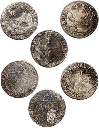 Polska, lot 3 x szóstak, 1624, 1625, 1627