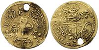 1/2 zeri mahbub 1830, złoto 0.73 g, moneta przed