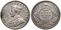 Indie, 1 rupia, 1917