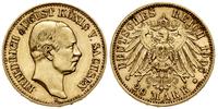 20 marek 1905 E, Muldenütten, złoto 7.96 g, miej