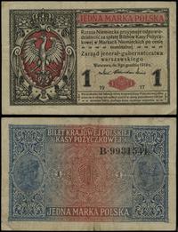 1 marka polska 9.12.1916, jenerał, seria B, nume