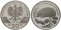 20 złotych 1996, Warszawa, Jeż, srebro 31.1 g, m
