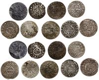 zestaw 9 monet, w zestawie: 1 x półtorak 1622 Ry
