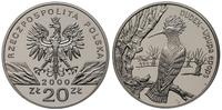 20 złotych 2000, Warszawa, Dudek, srebro 28.28 g