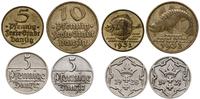 zestaw 4 monet, mennica Berlin, w zestawie: 5 fe