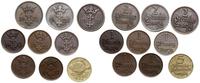 zestaw: 9 monet, mennica Berlin, w skład zestawu