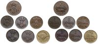 zestaw: 7 monet, mennica Berlin, w skład zestawu