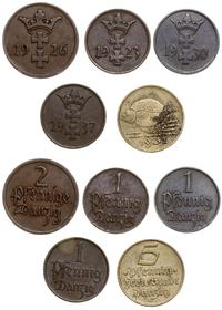 zestaw: 5 monet, mennica Berlin, w skład zestawu