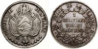 Boliwia, 1 boliviano, 1868
