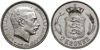 2 korony 1915 VBP, Kopenhaga, srebro próby "800"