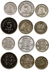 Estonia, zestaw 6 monet