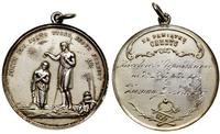 medal na pamiątkę chrztu II poł. XIX w., Św. Jan