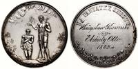 medal na pamiątkę chrztu ok. 1880, Warszawa, Aw: