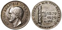 Włochy, medalik pamiątkowy, 1929
