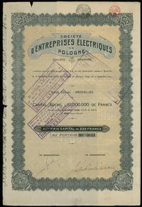Polska, zestaw: 39 x akcja na 250 franków, 1923