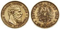 10 marek 1888 A, Berlin, złoto 3.96 g, Fr. 3829,
