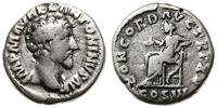 denar 161, Rzym, Aw: Głowa cesarza w prawo, IMP 